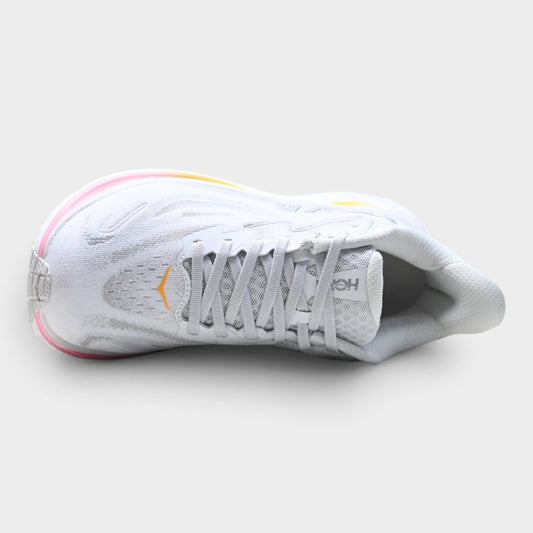 HOKA Clifton 10 Women’s Running Shoes – Grey / Multi