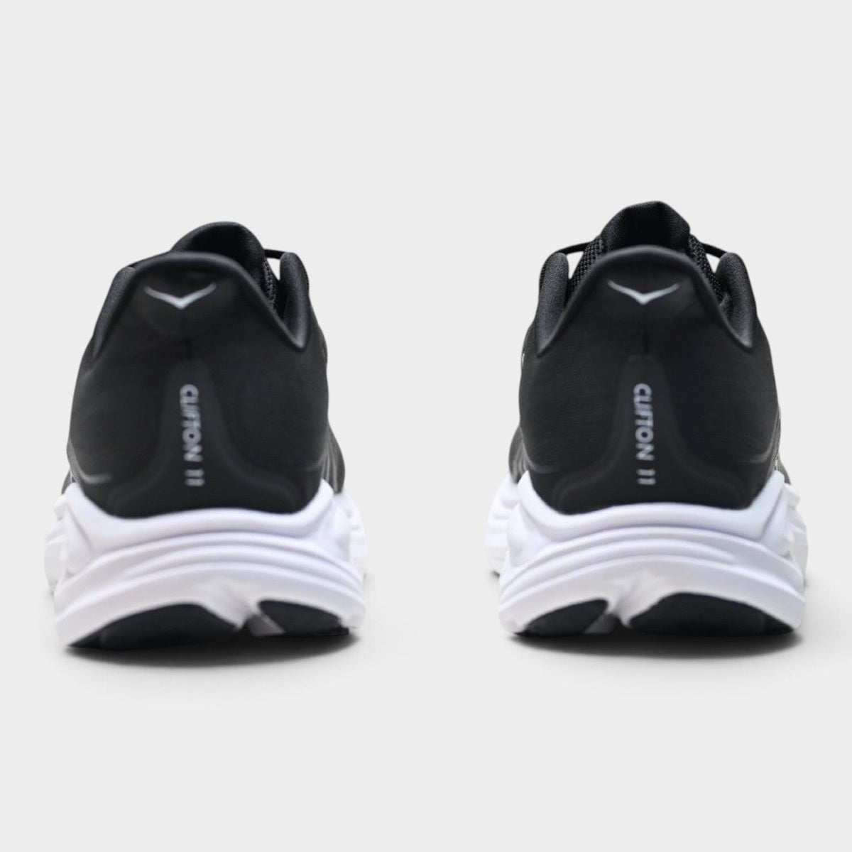 HOKA Clifton 11 Women’s Running Shoes – Black / White