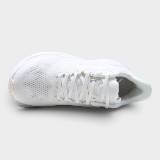 HOKA Clifton 11 Women’s Running Shoes – Triple White