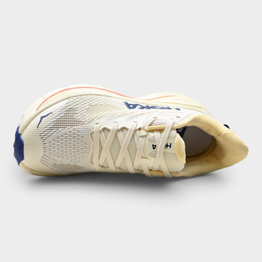HOKA Challenger 8 Women's Trail Running Shoes – Cream/Navy