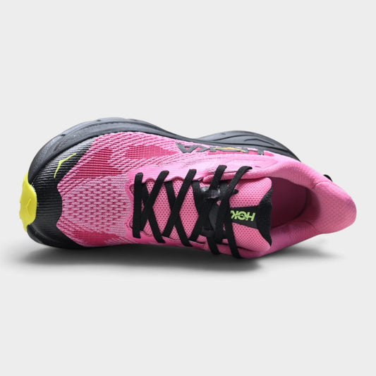 HOKA Challenger 8 Women's Trail Running Shoes – Pink/Lime