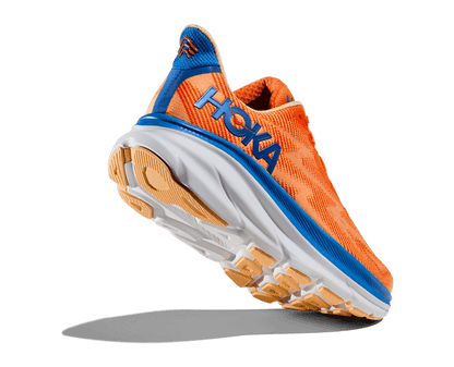 Hoka Clifton 9 Lightweight Cushioned Breathable Running Shoes – Orange