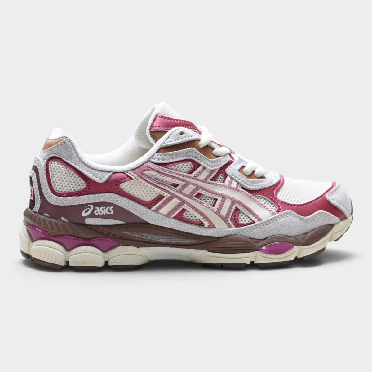 ASICS GEL-NYC Women's SportStyle Trainers – Burgundy/Cream
