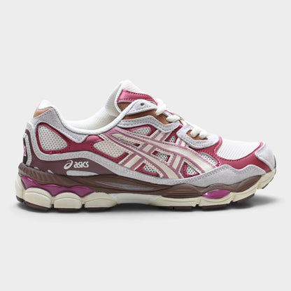 ASICS GEL-NYC Women's SportStyle Trainers – Burgundy/Cream
