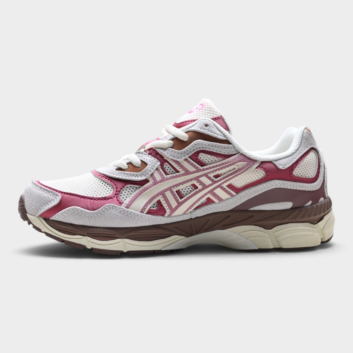 ASICS GEL-NYC Women's SportStyle Trainers – Burgundy/Cream