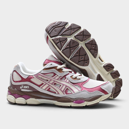 ASICS GEL-NYC Women's SportStyle Trainers – Burgundy/Cream
