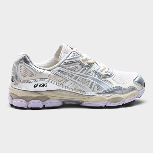 ASICS GEL-NYC Women's SportStyle Trainers – Metallic Silver