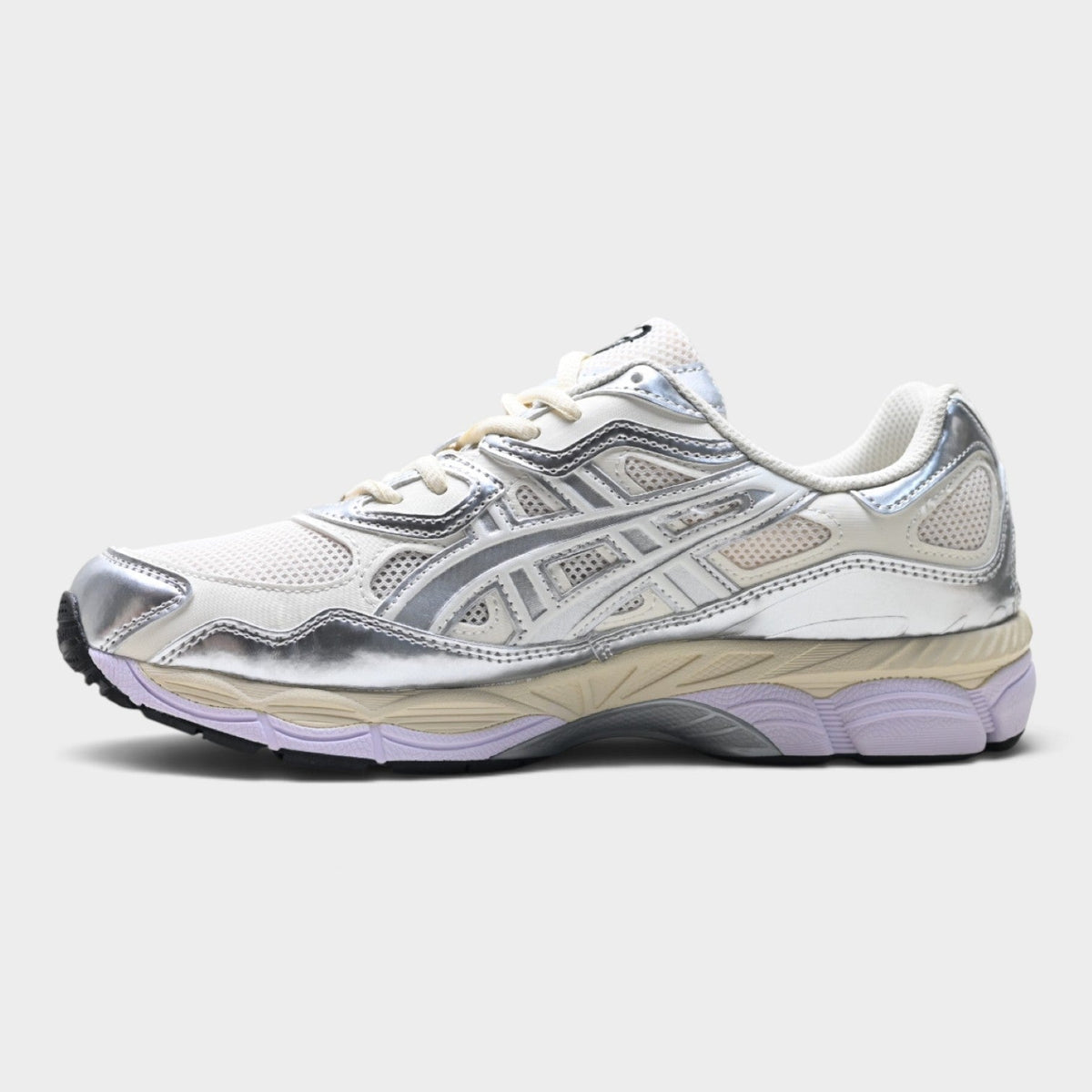 ASICS GEL-NYC Women's SportStyle Trainers – Metallic Silver