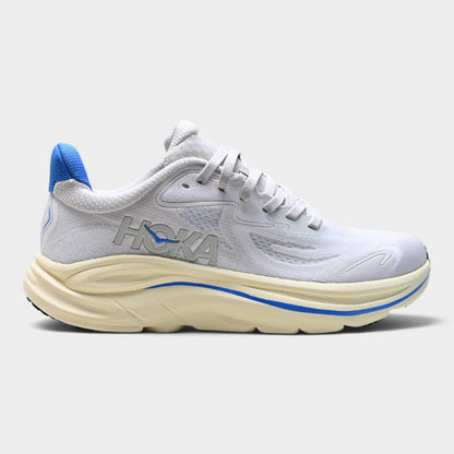 HOKA Clifton 10 men's road running shoes - on feet lifestyle