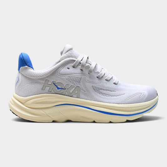 HOKA Clifton 10 men's road running shoes - on feet lifestyle