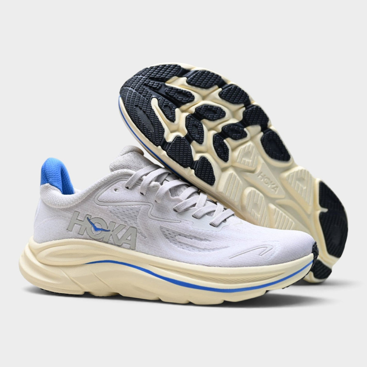 HOKA Clifton 10 men's road running shoes - side view