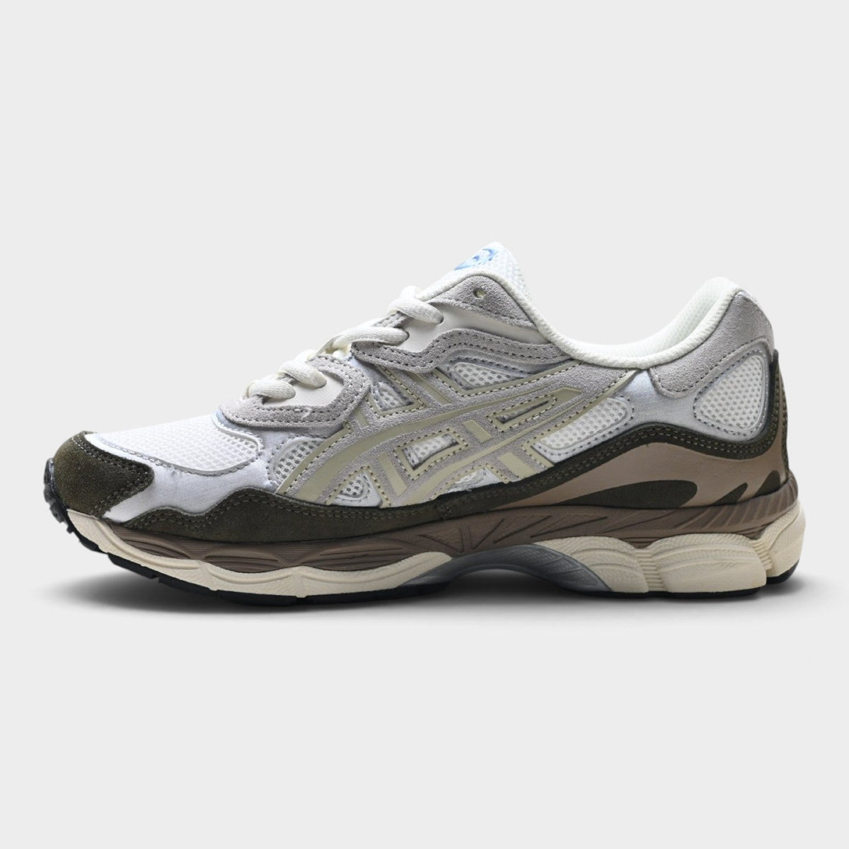 ASICS GEL-NYC Men’s SportStyle Trainers – White/Olive