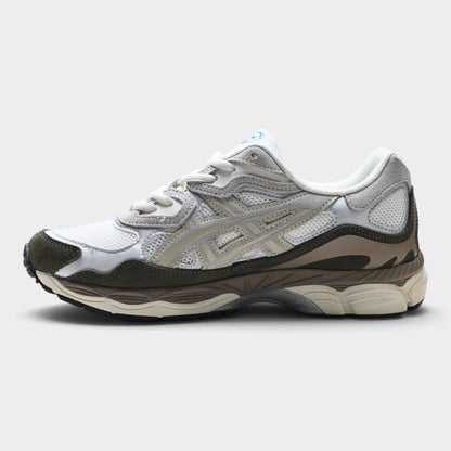 ASICS GEL-NYC Men’s SportStyle Trainers – White/Olive
