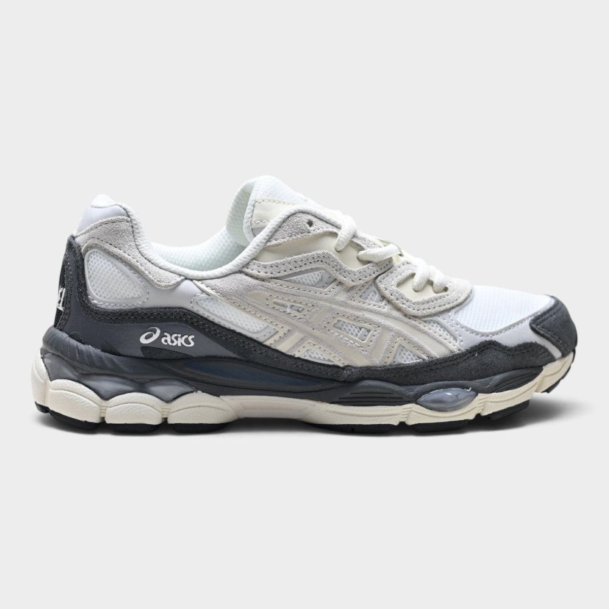 ASICS GEL-NYC Men’s SportStyle Trainers – White/Charcoal
