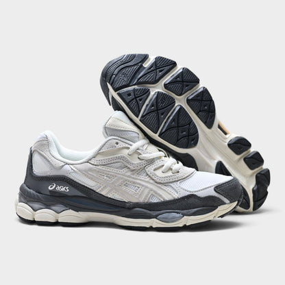 ASICS GEL-NYC Men’s SportStyle Trainers – White/Charcoal