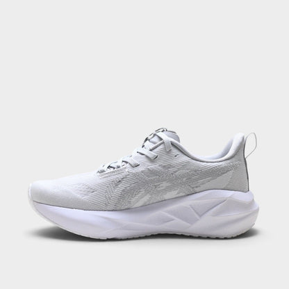 ASICS Novablast 5 Men's Running Shoes – White/Piedmont Grey