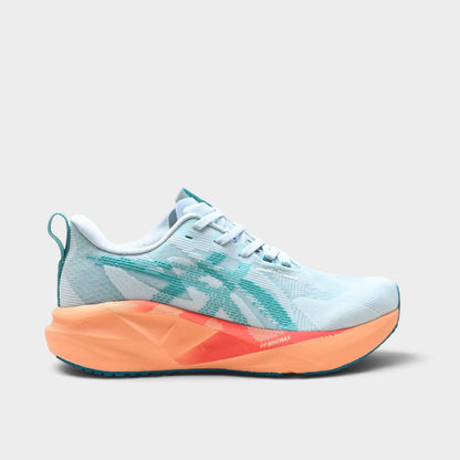 ASICS Novablast 5 Men's Running Shoes – Aqua/Coral