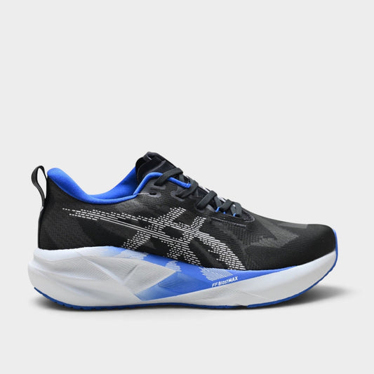 ASICS Novablast 5 Men's Running Shoes – Black/Cobalt Burst