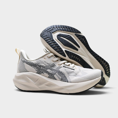 ASICS Novablast 5 Men's Running Shoes – Oatmeal/Black
