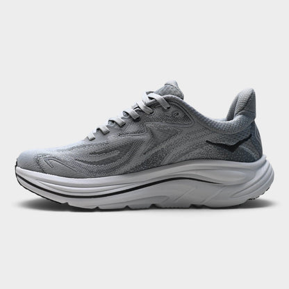HOKA Clifton 10 Women’s Running Shoes – Grey / Black