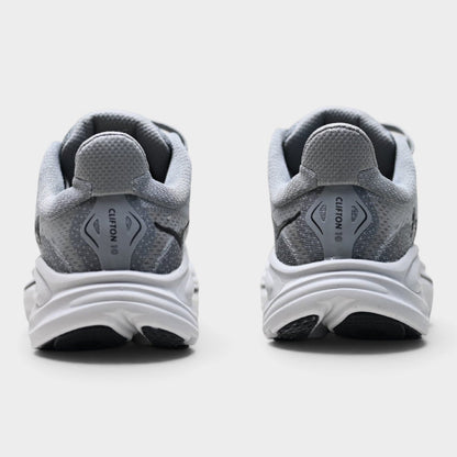 HOKA Clifton 10 Women’s Running Shoes – Grey / Black