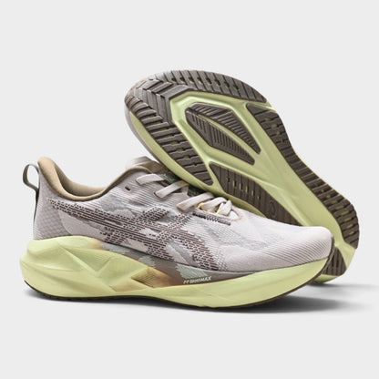 ASICS Novablast 5 Women's Running Shoes – Cream Lime