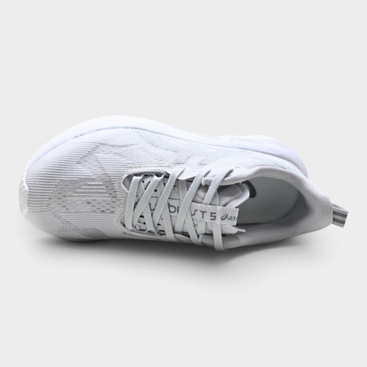ASICS Novablast 5 Women's Running Shoes – White Grey