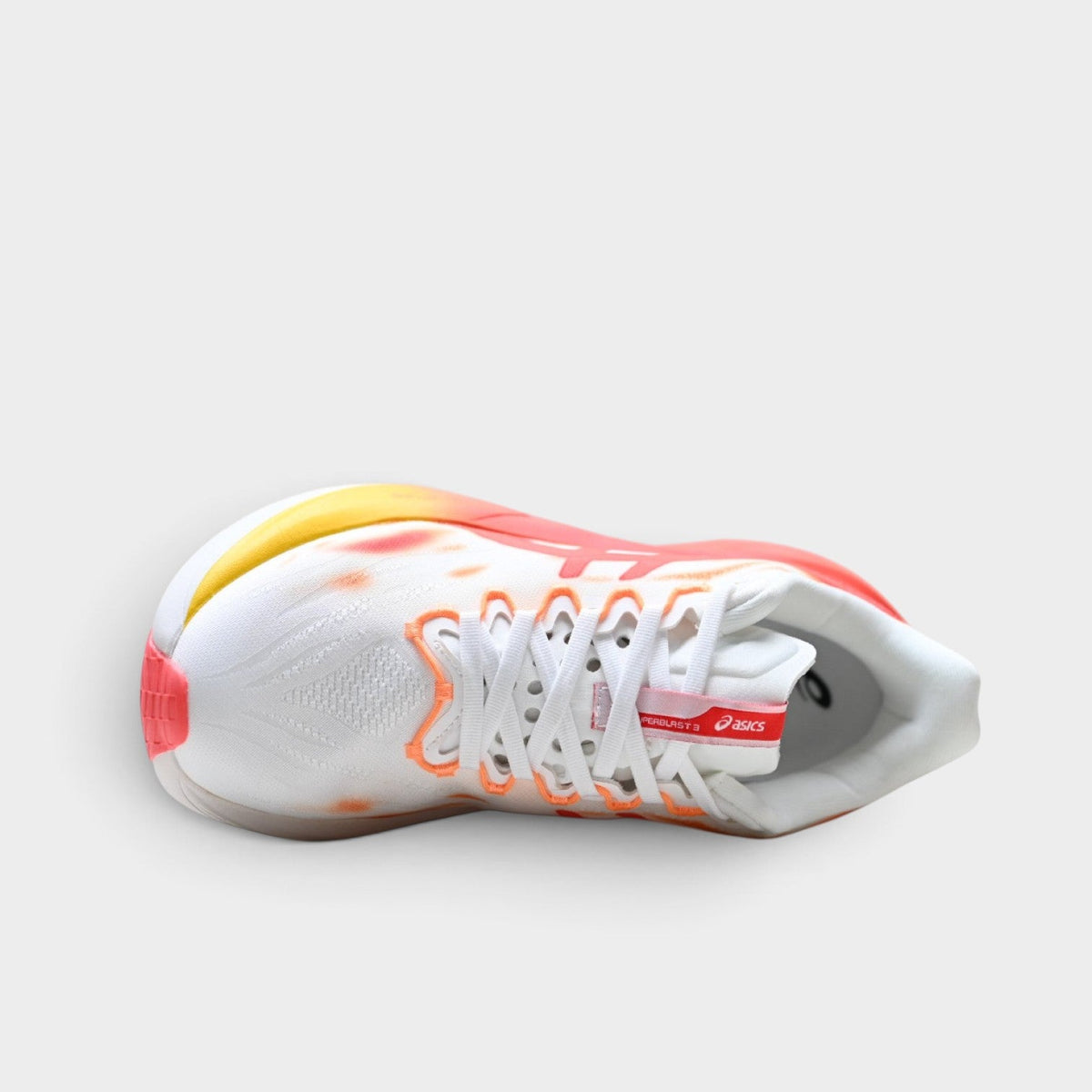 ASICS Superblast 3 Unisex Running Shoes – White/Orange