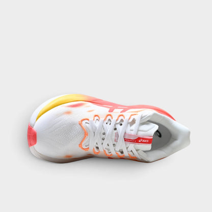 ASICS Superblast 3 Unisex Running Shoes – White/Orange