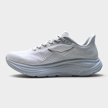 HOKA Clifton 11 Men’s Road Running Shoes – Silver / Grey