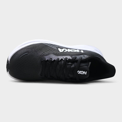 HOKA Clifton 11 Women’s Running Shoes – Black / White