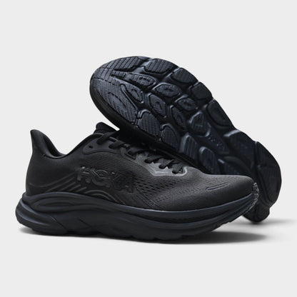 HOKA Clifton 11 Men’s Road Running Shoes – Triple Black