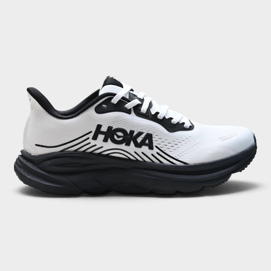 HOKA Clifton 11 Women’s Running Shoes – White / Black