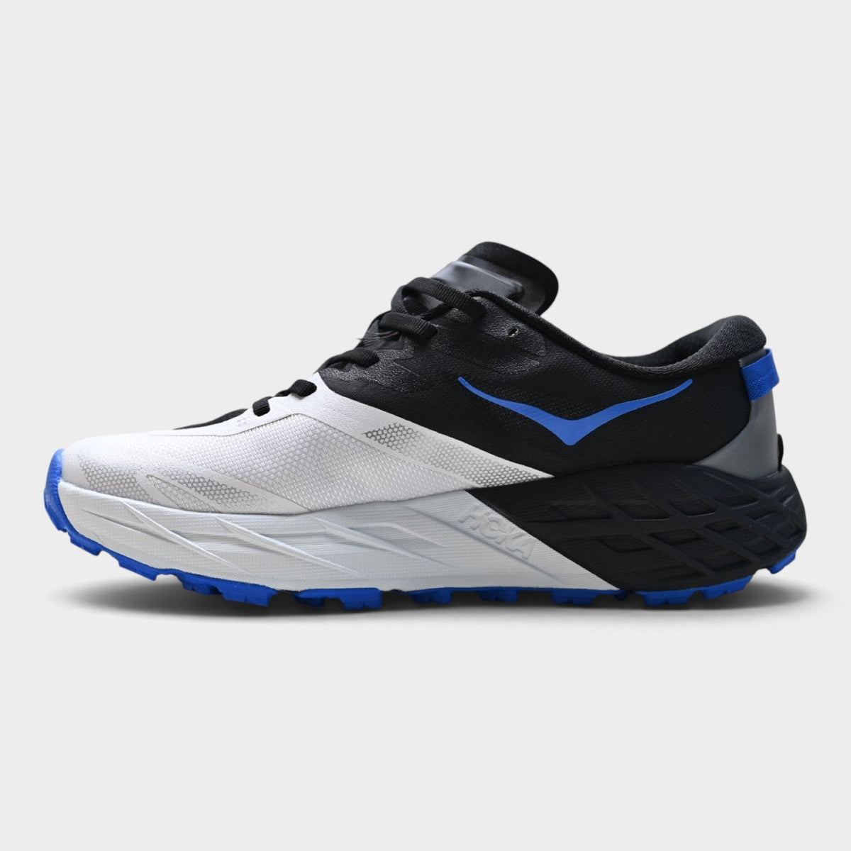 HOKA Speedgoat 7 Men’s Trail Running Shoes – Black / White