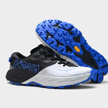 HOKA Speedgoat 7 Men’s Trail Running Shoes – Black / White