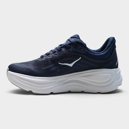 HOKA Bondi 9 Women’s Running Shoes – Navy / White