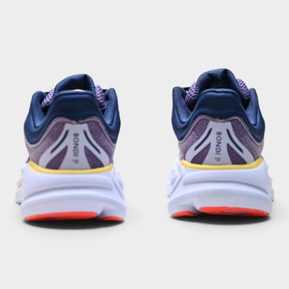 HOKA Bondi 9 Women’s Running Shoes – Purple / Navy