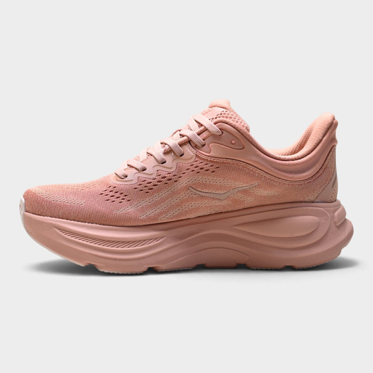 HOKA Bondi 9 Women’s Running Shoes – Peach
