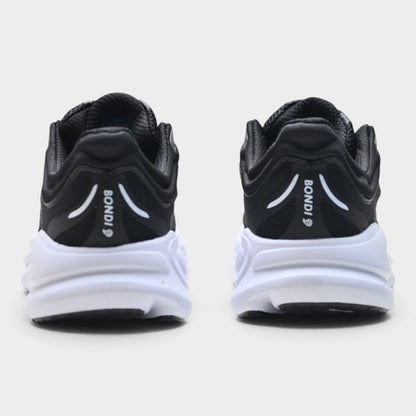 HOKA Bondi 9 Women’s Running Shoes – Black / White