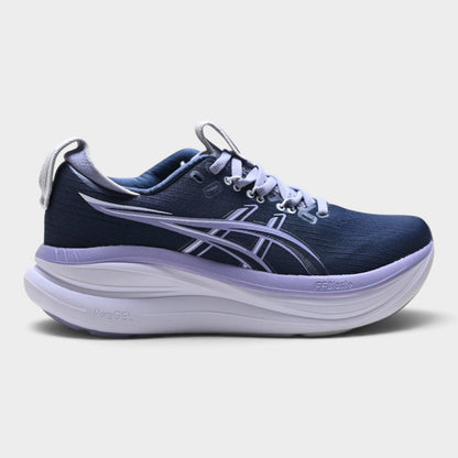 ASICS GEL-NIMBUS 28 Women’s Running Shoes – Navy / Lilac