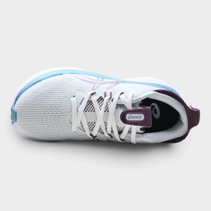 ASICS GEL-NIMBUS 28 Women’s Running Shoes – White / Purple