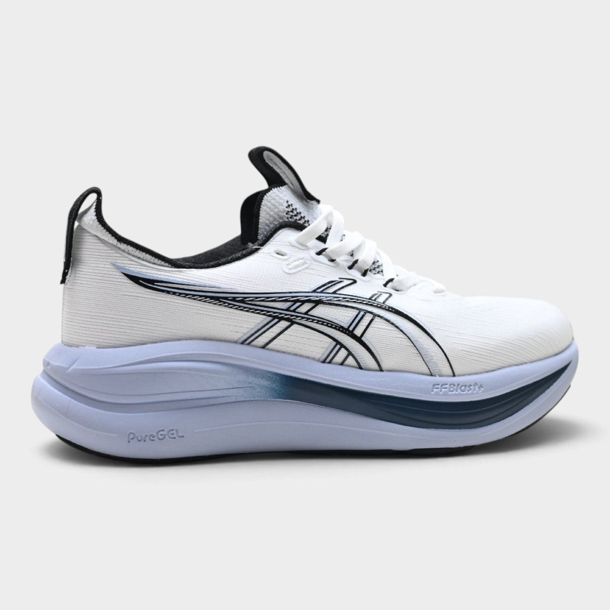ASICS GEL-NIMBUS 28 Women’s Running Shoes – White / Black