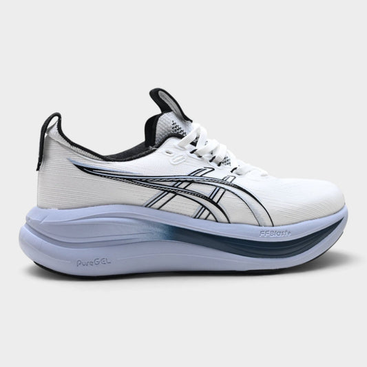 ASICS GEL-NIMBUS 28 Women’s Running Shoes – White / Black