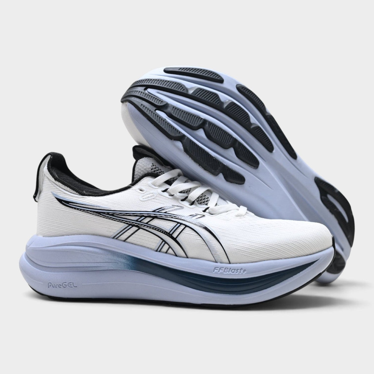 ASICS GEL-NIMBUS 28 Women’s Running Shoes – White / Black