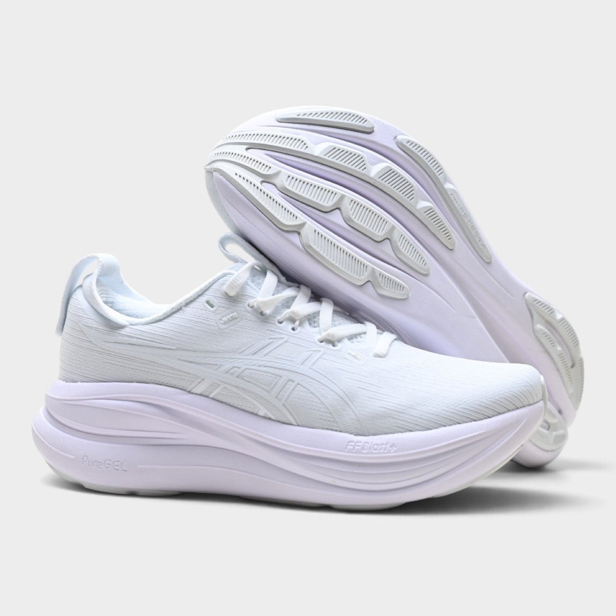 ASICS GEL-NIMBUS 28 Women’s Running Shoes – White / Lilac