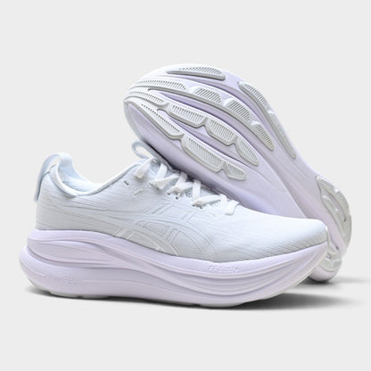 ASICS GEL-NIMBUS 28 Women’s Running Shoes – White / Lilac