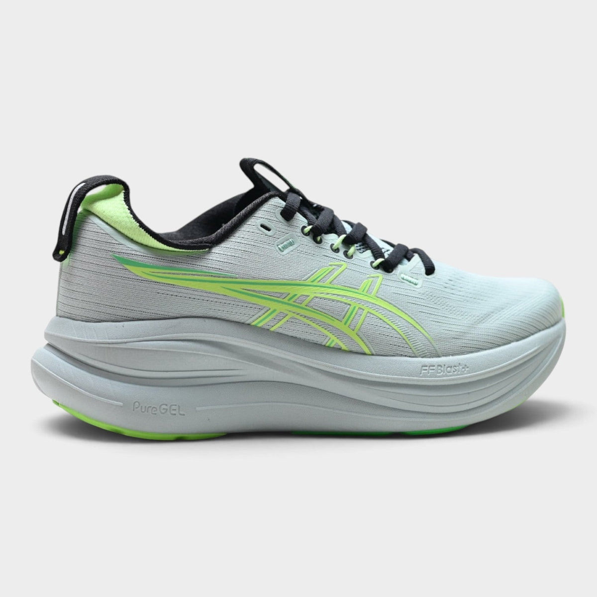 ASICS GEL-NIMBUS 28 Women’s Running Shoes – Grey / Lime