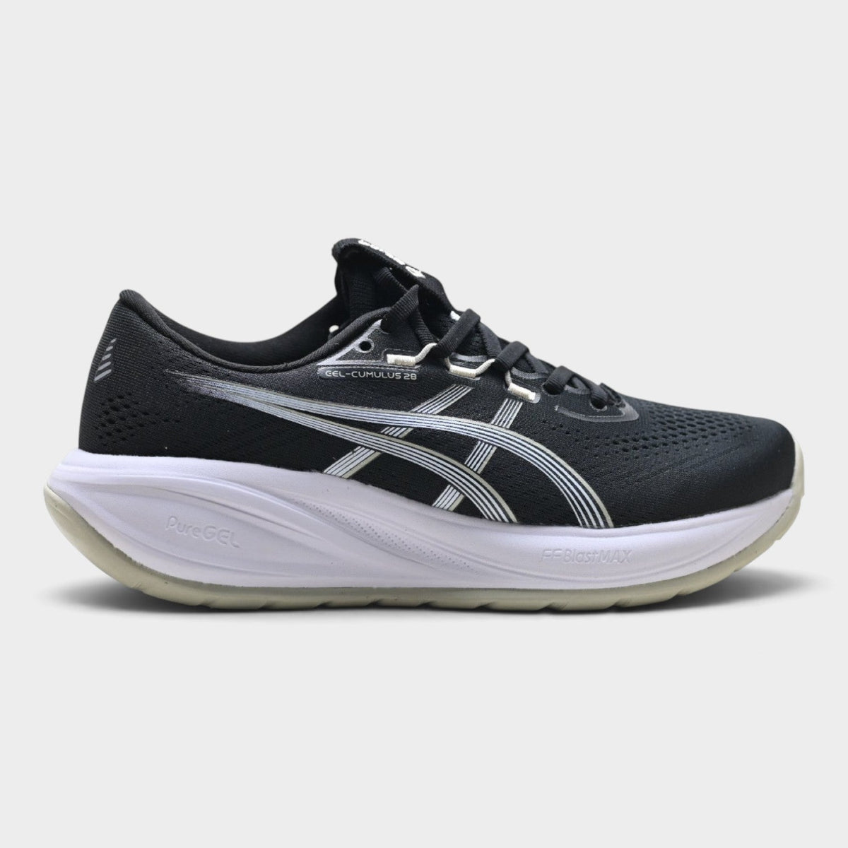 ASICS GEL-CUMULUS 28 Men’s Running Shoes – Black/White