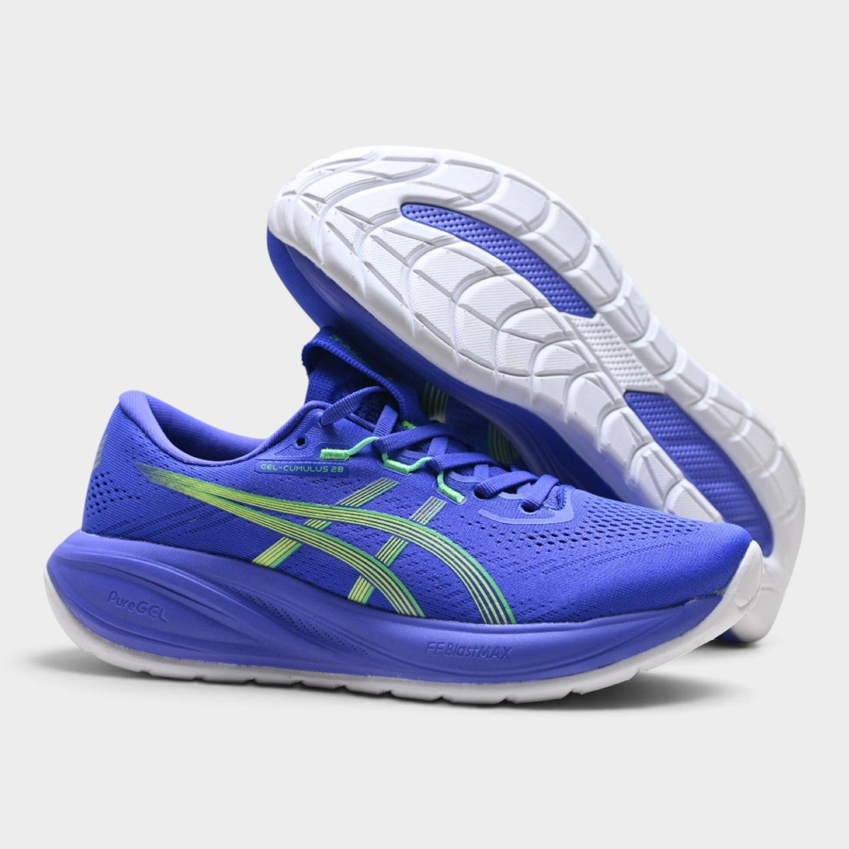 ASICS GEL-CUMULUS 28 Men’s Running Shoes – Blue/Green