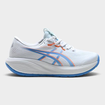 ASICS GEL-CUMULUS 28 Men’s Running Shoes – White/Blue